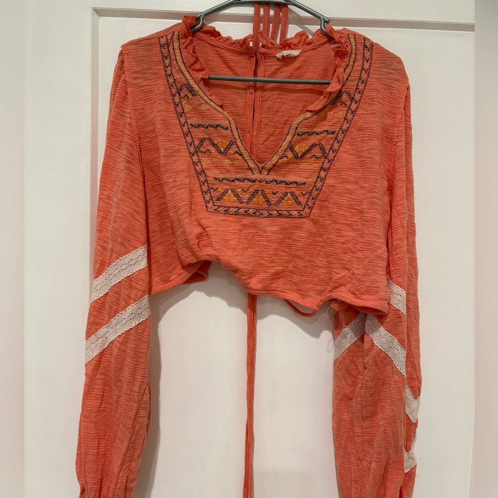 POL Embroidered Top